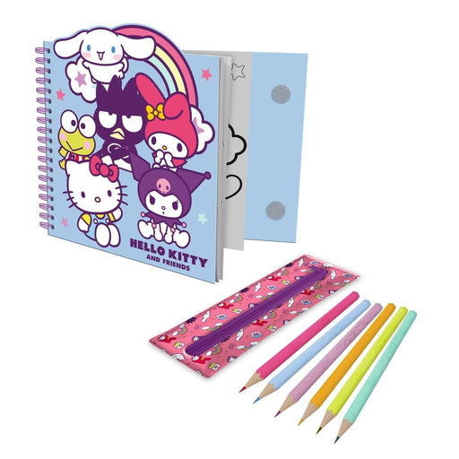 Hello Kitty and Friends Activity notebook + removable case-0