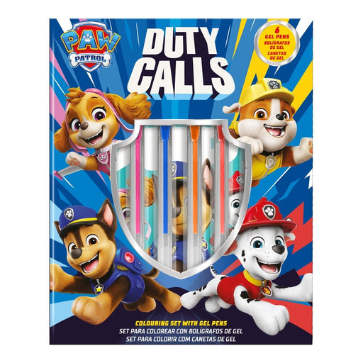 Paw Patrol Activity notebook + 6 gel pens-0