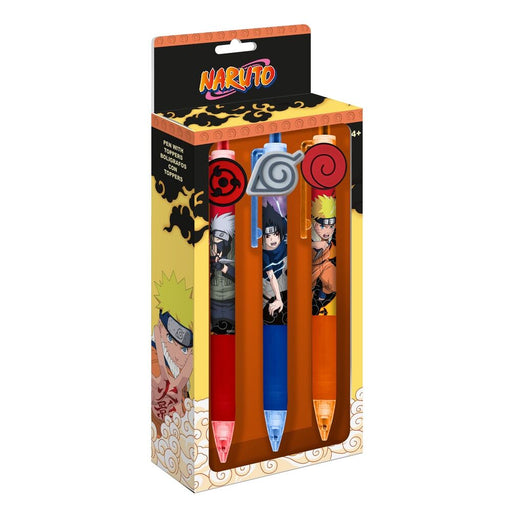 Naruto Shippuden pack of 3 pens-0