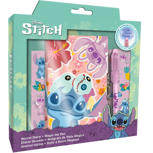 Disney Stitch Diary + magic pen-1