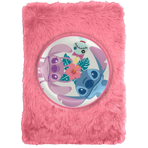Disney Stitch A5 Plush notebook-1