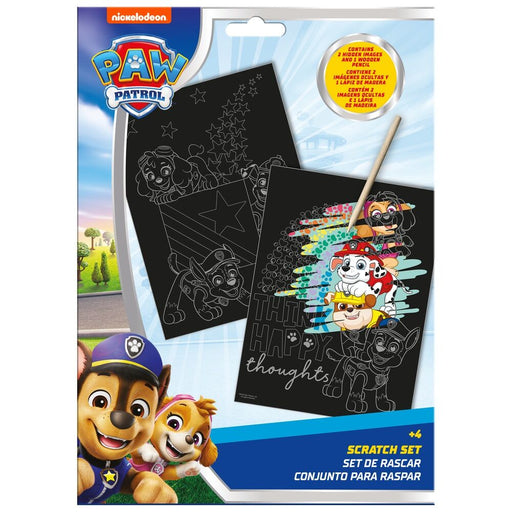 Paw Patrol Scratch stationery set-1
