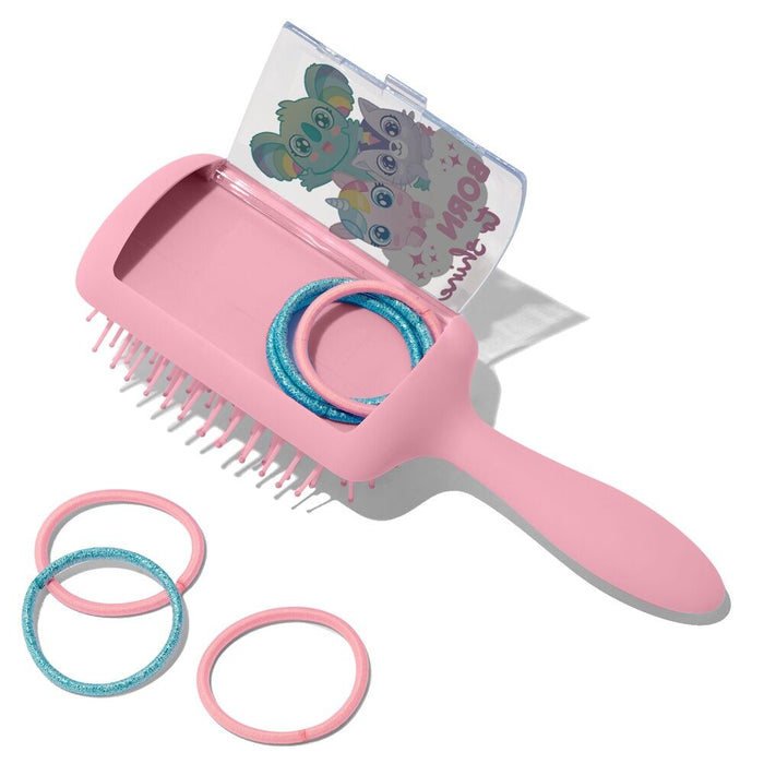 Sweet Dreams hair brush + hair ties set-1