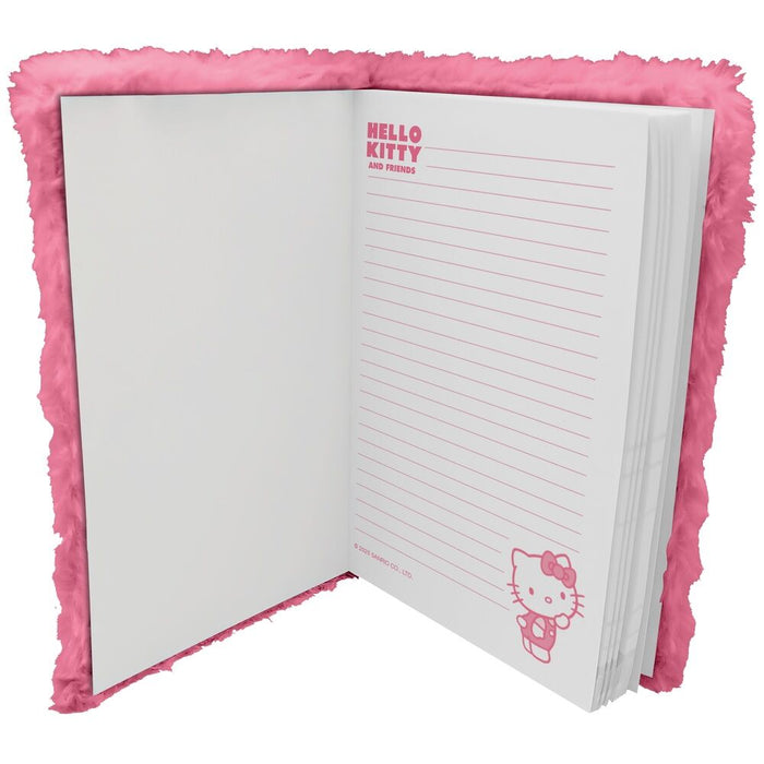 Hello Kitty and Friends A5 Plush notebook-2