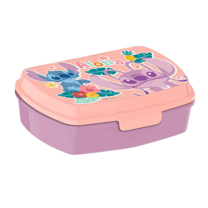 Disney Stitch Aluminium bottle 500ml + lunch box-3