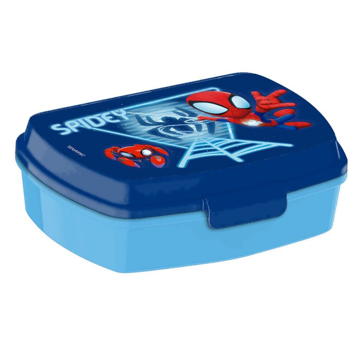 Marvel Spidey the Amazing Friends Aluminium bottle + lunch box-3