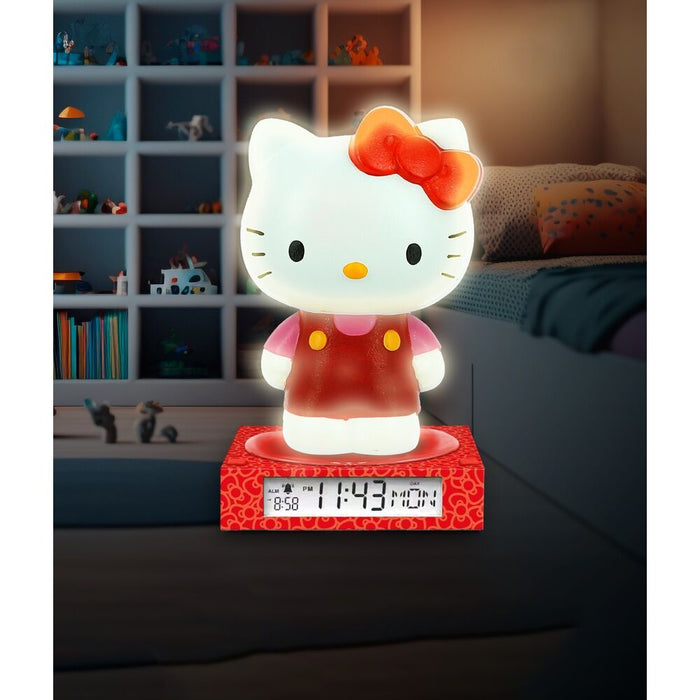 Hello Kitty and Friends 3D lamp with alarm clock-2