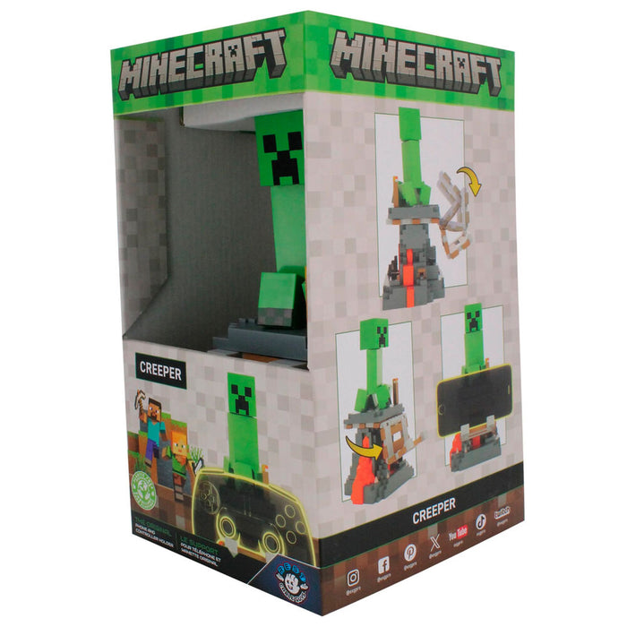 Minecraft Creeper clamping bracket Cable guy 20cm-8