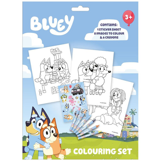 Bluey Colouring set-1