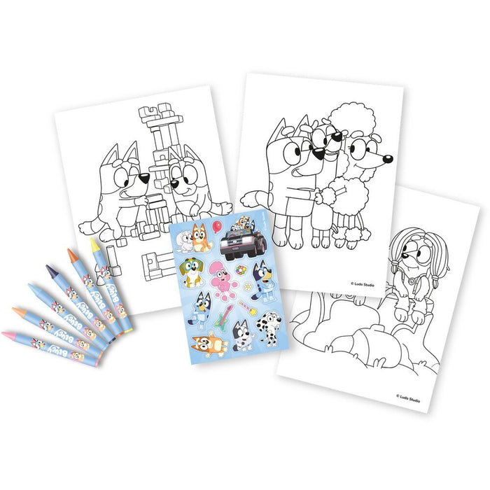 Bluey Colouring set-2