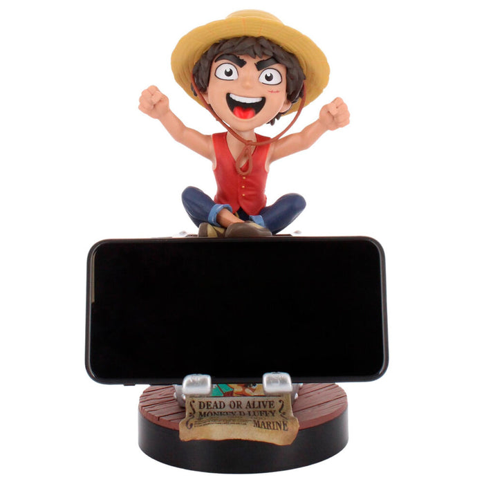 One Piece Luffy Wanted Poster clamping bracket Cable guy 20cm-8