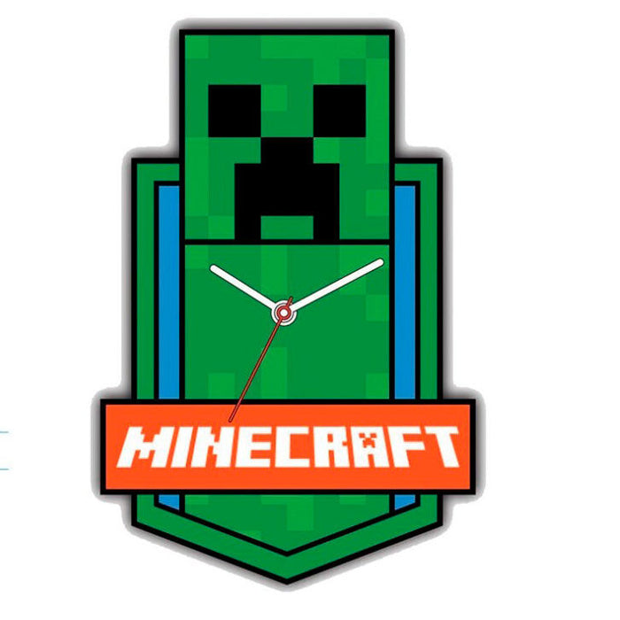 Minecraft Wall clock-1