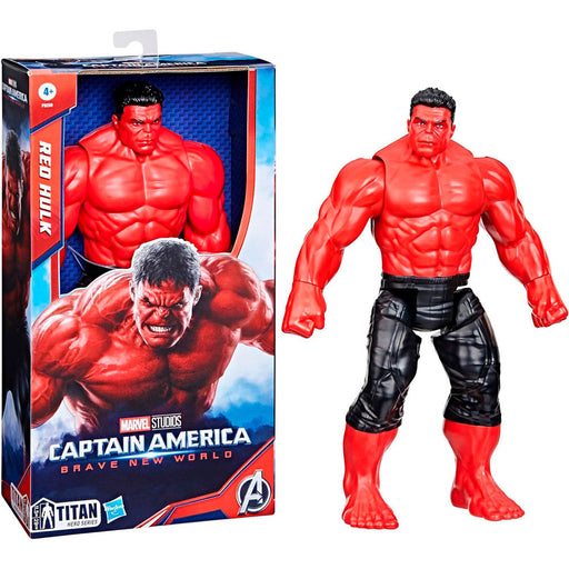 Marvel Avengers Captain America Brave New World Titan Hero Red Hulk figure 30cm-1