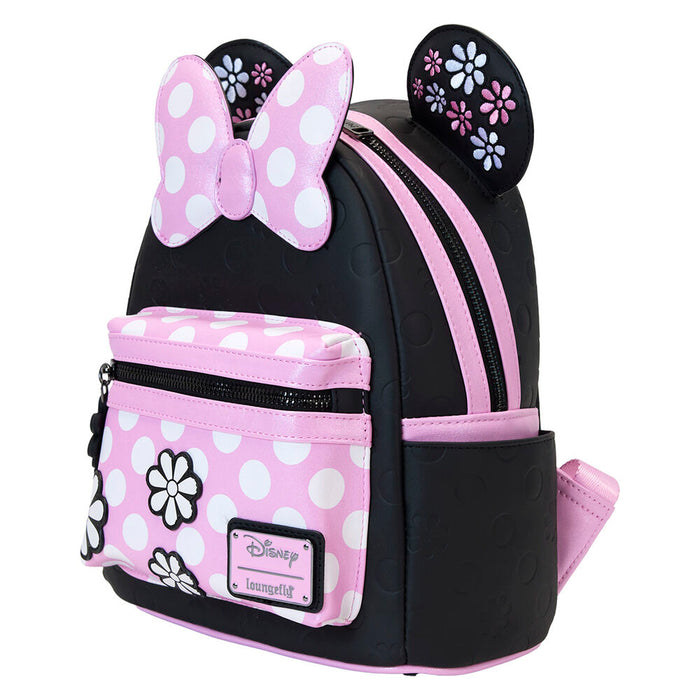 Loungefly Disney Minnie Floral Rock the Dots backpack-6