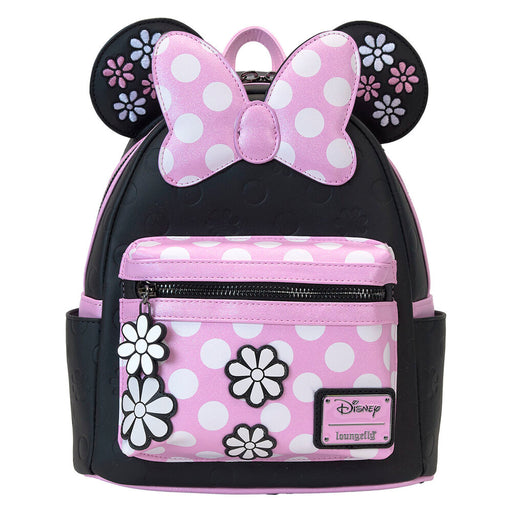 Loungefly Disney Minnie Floral Rock the Dots backpack-0