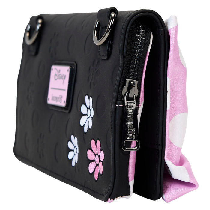 Loungefly Disney Minnie Floral Rock the Dots shoulder bag-4