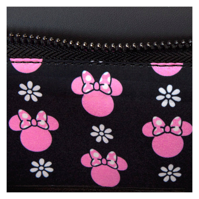 Loungefly Disney Minnie Floral Rock the Dots shoulder bag-9