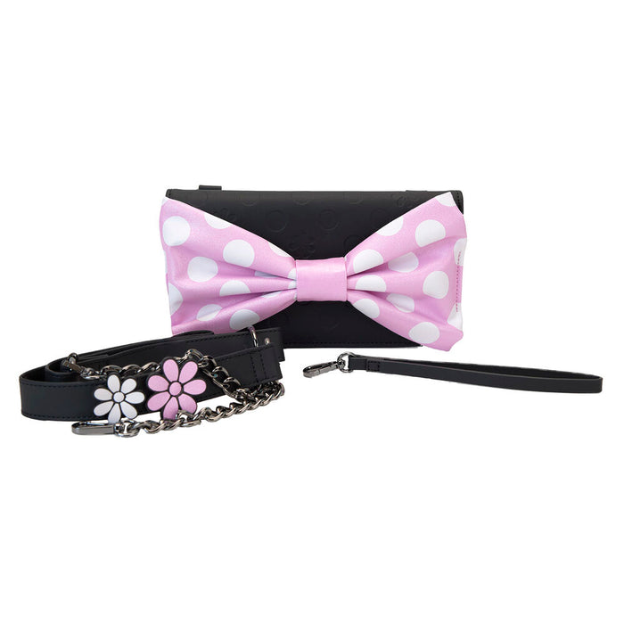Loungefly Disney Minnie Floral Rock the Dots shoulder bag-1