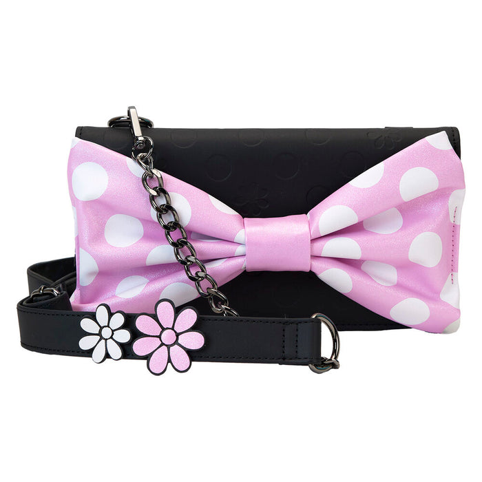 Loungefly Disney Minnie Floral Rock the Dots shoulder bag-0