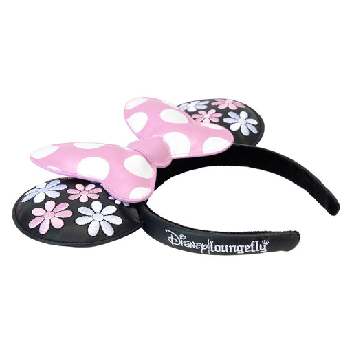Loungefly Disney Minnie Floral Rock the Dots ear headband-0