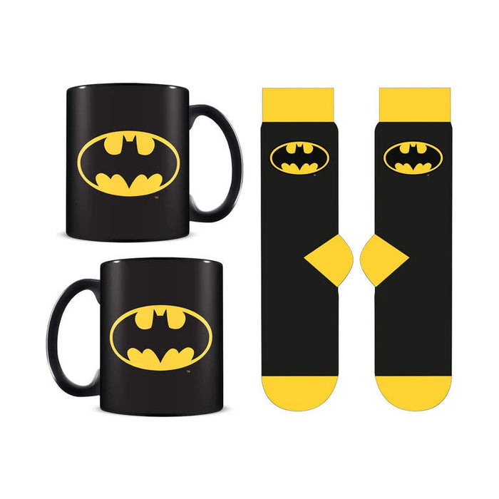 DC Comics Batman Logo mug and socks set-2