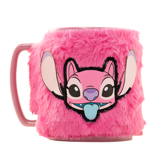 Disney Stitch Angel Mug with teddy bear cover-1