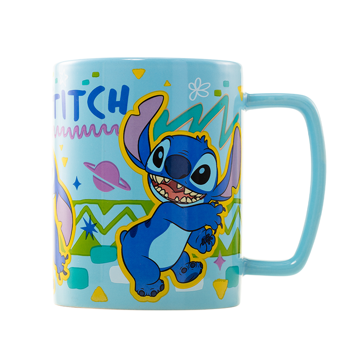 Disney Stitch Mug with teddy bear cover-4