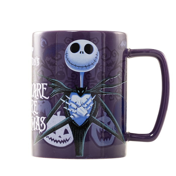 Disney Nightmare Before Christmas Mug with teddy bear cover 440ml-2