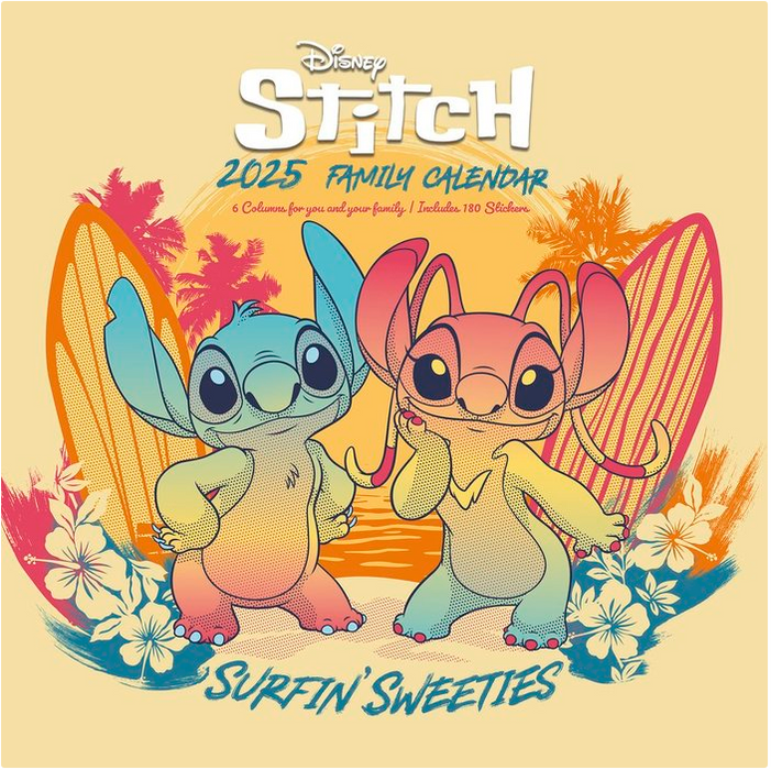 Disney Stitch Family planning calendar-1