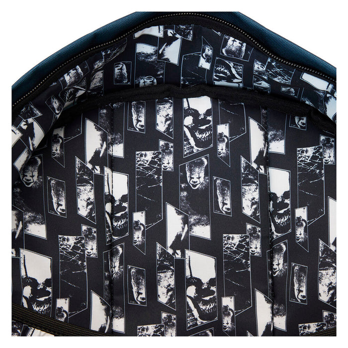 Loungefly IT Pennywise I Heart nylon backpack 44cm-3