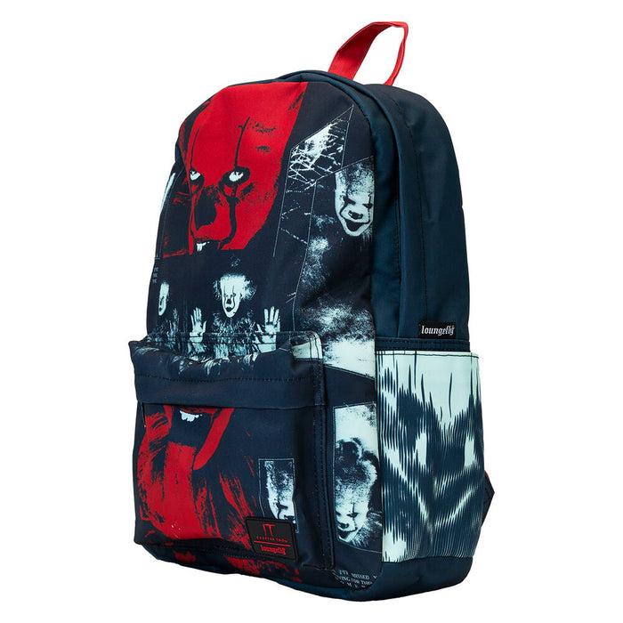 Loungefly IT Pennywise I Heart nylon backpack 44cm-1