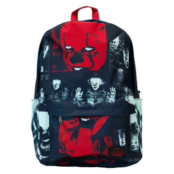 Loungefly IT Pennywise I Heart nylon backpack 44cm-0