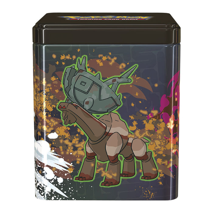 Spanish Pokemon Tin Collectible card game-3