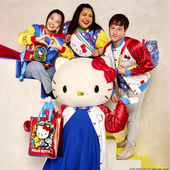 Loungefly Hello Kitty 50th Anniversary tote bag with coin bag-6