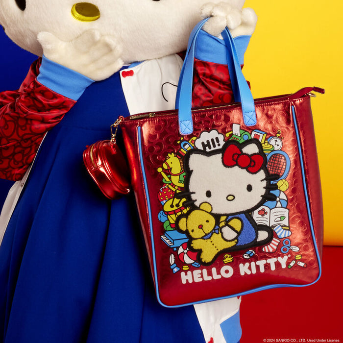 Loungefly Hello Kitty 50th Anniversary tote bag with coin bag-7