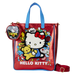Loungefly Hello Kitty 50th Anniversary tote bag with coin bag-0