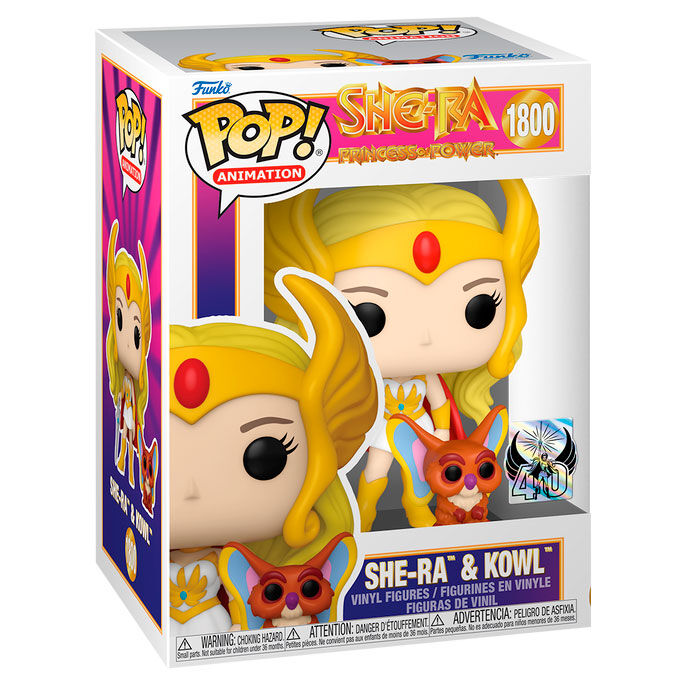 POP figure She-Ra Princess of Power She-Ra & Kowl-0