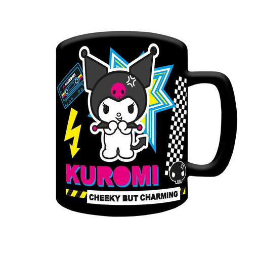 Hello Kitty Kuromi Mug with teddy bear cover 440ml-1