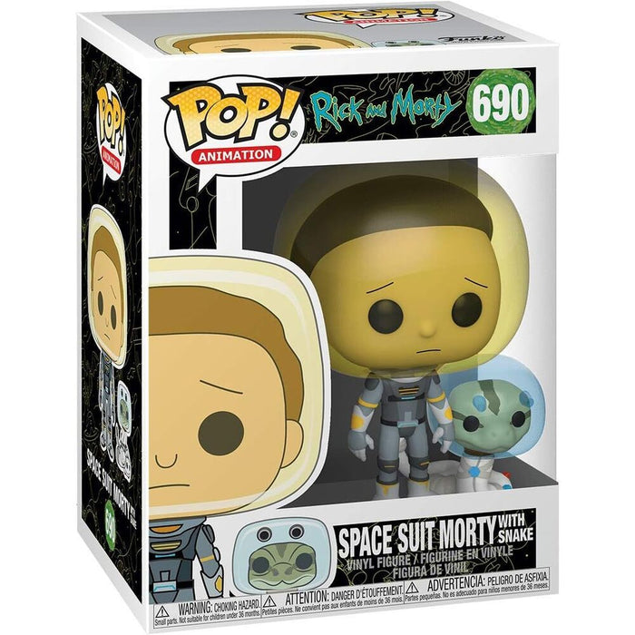 POP figure Rick & Morty Space Suit Morty with Snake-1