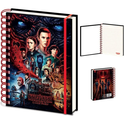 Stranger Things A5 notebook-1