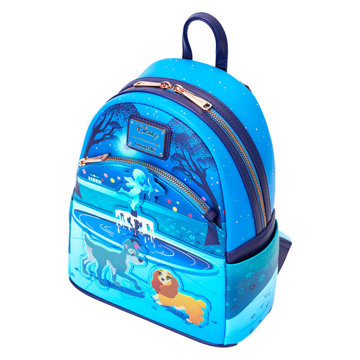 Loungefly Disney The Lady and the Tramp 70th Anniversary backpack 26cm-2