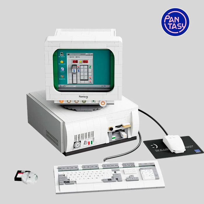 Retro Computer Construction Kit 1634pcs-1