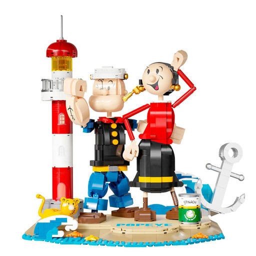 Popeye -  Popeye & Olivia Construction Kit 1500pcs-0