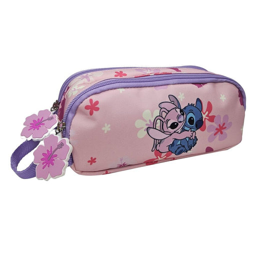 Disney Stitch & Angel double pencil case-1