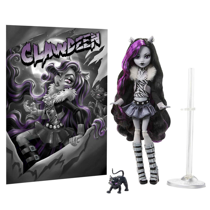 Monster High Reel Drama Clawdeen Wolf doll-3