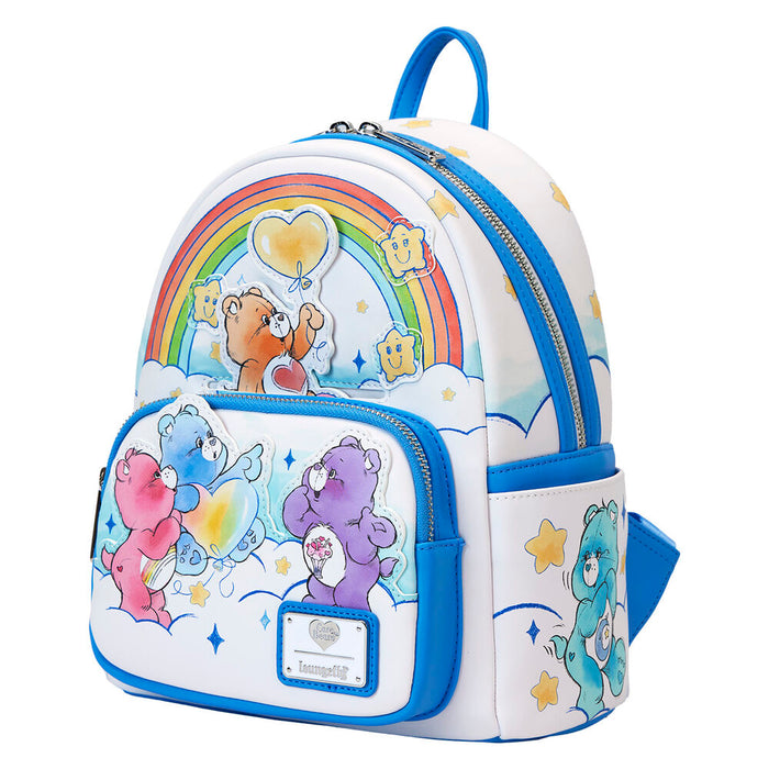 Loungefly Care Bears Rainbow backpack 26cm-3