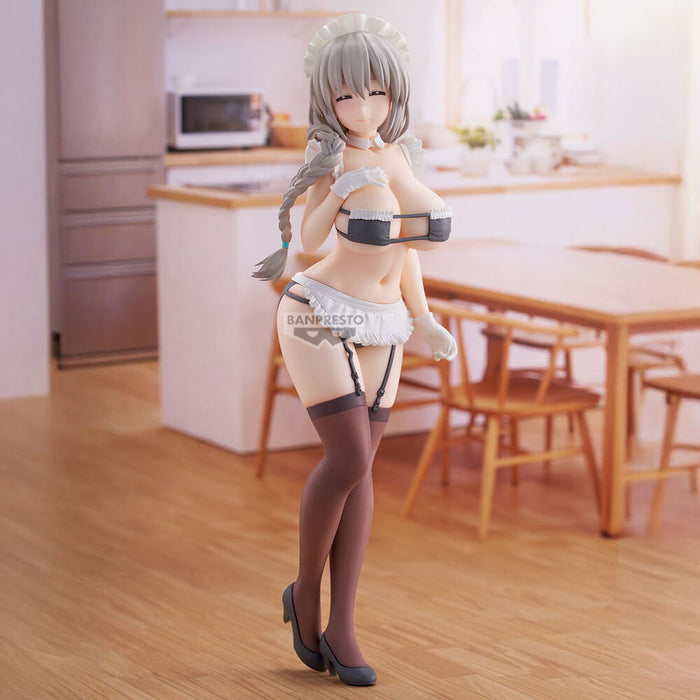 Uzaki-Chan Qants to Hang Out! Uzaki Tsuki Glitter & Glamours figure 27cm-3