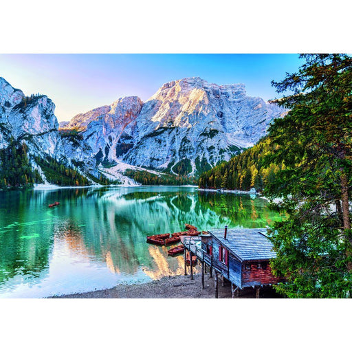 High Quality Emerald Lake Braies puzzle 1000pcs-1