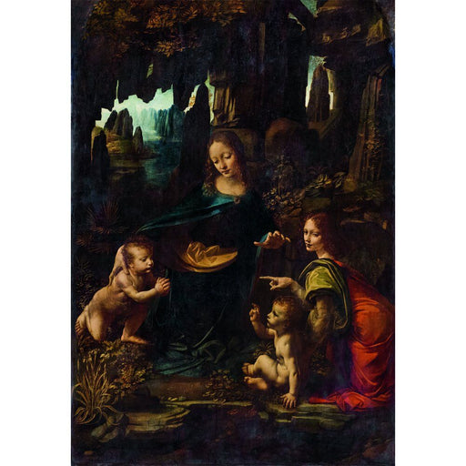 Museum Leonardo The Virgin of the Rocks puzzle 1000pcs-1