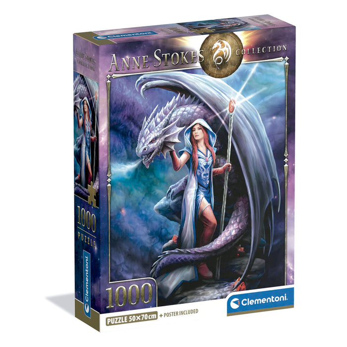 Anne Stokes Dragon Mage puzzle 1000pcs-2